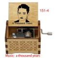 movie music a thousand years Music Box Wooden Girlfriend wife friend wedding new year Christmas Presents gift. 
