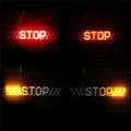 Red Color Waterproof High brightness Motorcycle Stop Brake Turn Signal License Plate Light Useful Car Truck. 