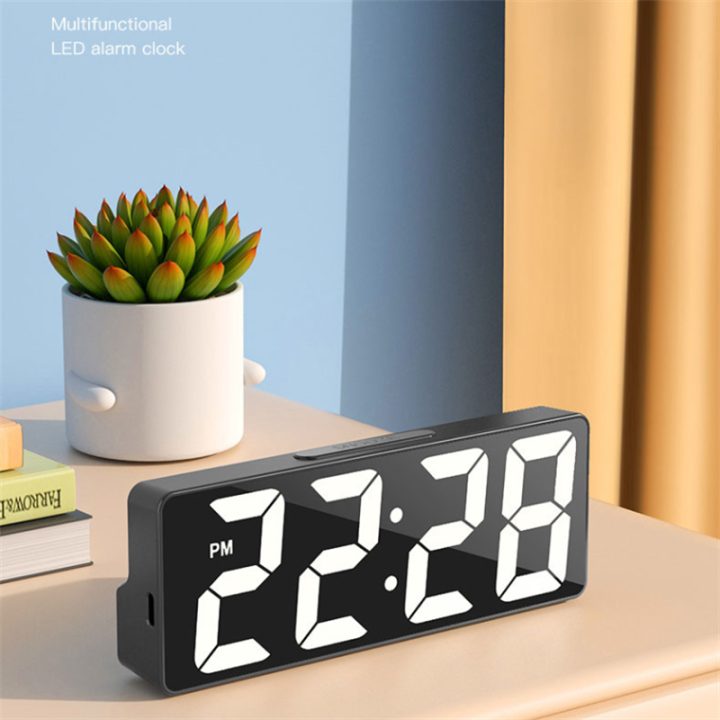New%20Latest%20Digital%20Clock%20LED%20Alarm%20Clock%20Bedroom%20Electronic%20Desktop%20Clock%20With%20Temperature%20Display%20Adjustable%20Brightness%2012/24%20Hours%20-%20Image%203