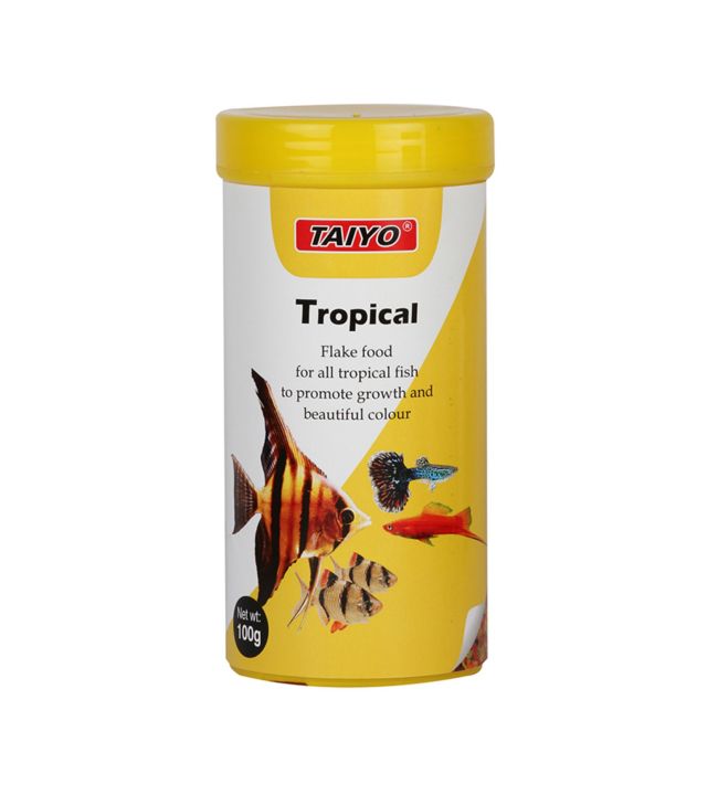 Taiyo Number-1 Tropical Flake Fish Food 25g.