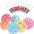 Cake umbrella-10/mini decoration umbrella/Juice glass Umbrella for using CAKE/JUICE DECORATION-10pc.