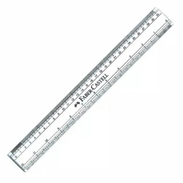 Faber Castell Ruler Lettering Faber-castell 30cm Ruler | Daraz.com.bd