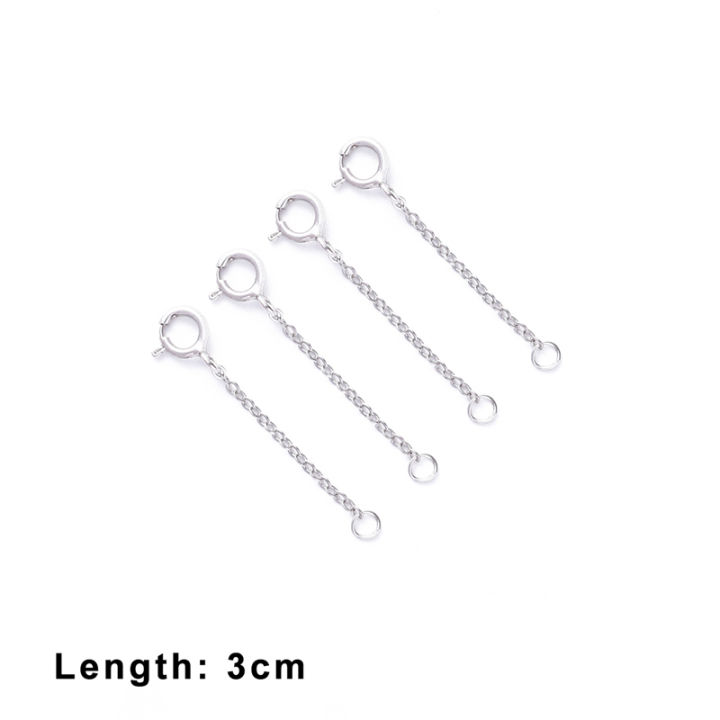 1PCS%20925%20Silver%20Extension%20Chain%20For%20DIY%20Handmade%20Jewelry%20Necklace%20Bracelet%20Making%20-%20Image%202