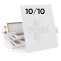 White PREMIUM CANVAS 10X10 Inch. 