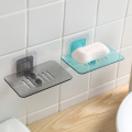 Double Layer Soap Holder Soap Sponge Dish Bathroom Accessories Soap Dishes Self Adhesive Soap Rack No Drilling Wall Mounted. 