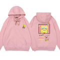 Early Spring SpongeBob SquarePants Sweater Loose Lazy Patrick Star Hoodie Couple Hoodies Womens Cartoon Comfortable Sweatshirt.
