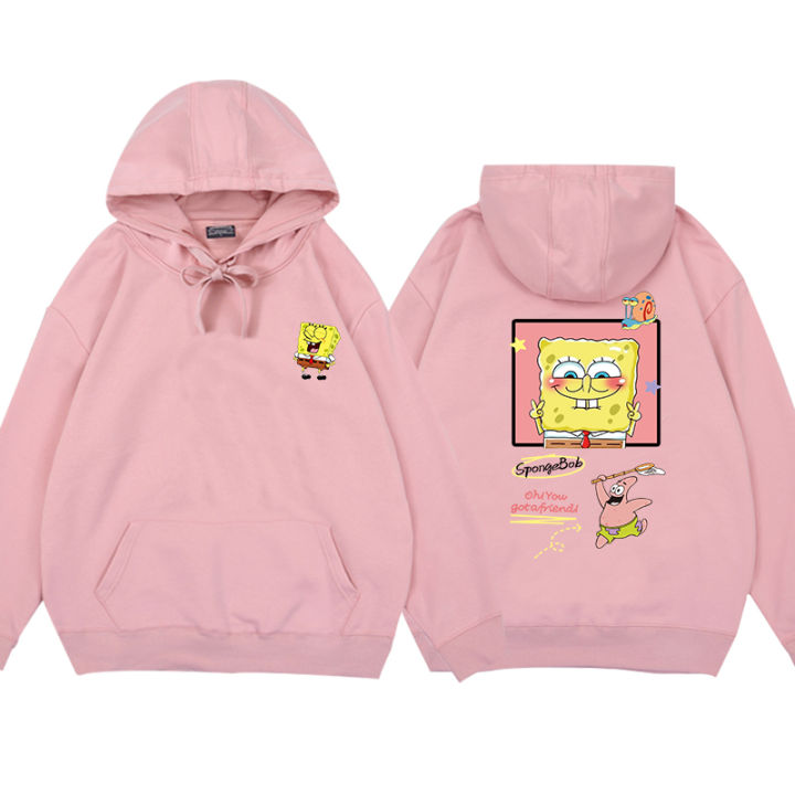 Early%20Spring%20SpongeBob%20SquarePants%20Sweater%20Loose%20Lazy%20Patrick%20Star%20Hoodie%20Couple%20Hoodies%20Womens%20Cartoon%20Comfortable%20Sweatshirt%20-%20Image%206