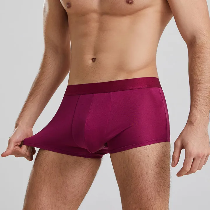 Yoyue%20underwear%20men's%20silk%20boxers%20combination%20mid-waist%20100%25%20silk%20underwear%20breathable%20Men's%20Underwear%20plus%20size%20-%20Image%205