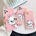 Disney Marie Cat Phone Case For iPhone 15 11 12 13 Mini 14 Pro Max 15 8 7 6 6S Plus SE 2022 2020 X XS Max XR Silicone Back Cover.