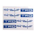 【Mary DAI Store】4pcs/set Car-styling Door Reflective Car Stickers Personality Character Decoration Car styling door handle.