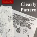 Butterfly/Flower/Relief Design Cake Stencil PET Chocolate Cake Side Template DIY Royal Cream Mould Cake Decorating Tool Bakeware.