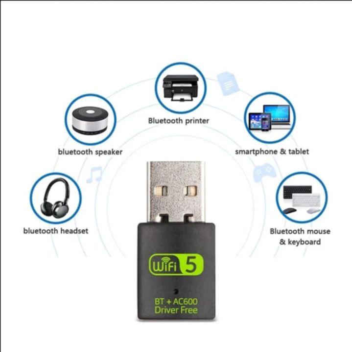 600Mbps%20Dual%20Band%20WiFi%20+%20Bluetooth%20Adapter%20For%20Windows%20PC/Laptop-%20(Driver%20Free%20Version,%20WiFi%20Hotspot%20Supported,%202.4GHz%20+%205GHz)%20-%20Image%202