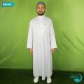 White Color Muslim Clothing Thobe || Korean Micro Torre Fabric Saudi Arab full Sleeve Jubba for Men || White Color Arab Jubba || Premium Jubba || Eid Muslim Jubba Thobe For Men. 