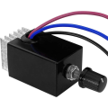 2Pc Motor Speed Regulator DC 12V/24V 10 A Motor Speed Controller Switch for Car Truck Fan Heater Control.
