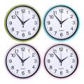 Silent Wall Clock Quartz Sweep Movement Wall Clock Number Round Wall Clock for Home Office Decoration Silent for Kitchen. 