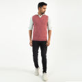 Masculine Sleeveless Sweater For Men. 