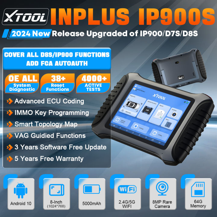 XTOOL%20Inplus%20IP900S%20Cars%20Diagnostic%20Scanner%20Tools%20FCA%20ECU%20Programming%20Coding%20Key%20Programmer%2038+%20Functions%20TPMS%20Active%20DOIP%20CANFD%20-%20Image%202