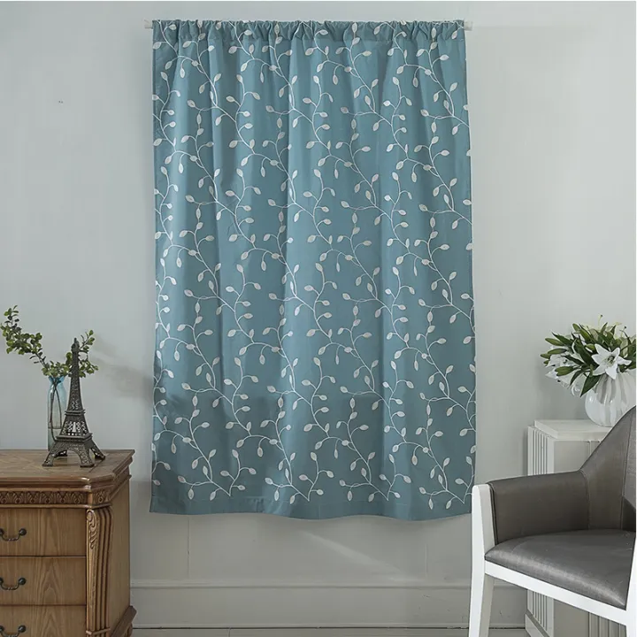 Factory%20direct%20sales%20embroidered%20curtain%20cloth%20small%20leaf%20embroidery%20curtains%20finished%20Roman%20blinds%20solid%20color%20embroidery%20curtains%20-%20Image%207