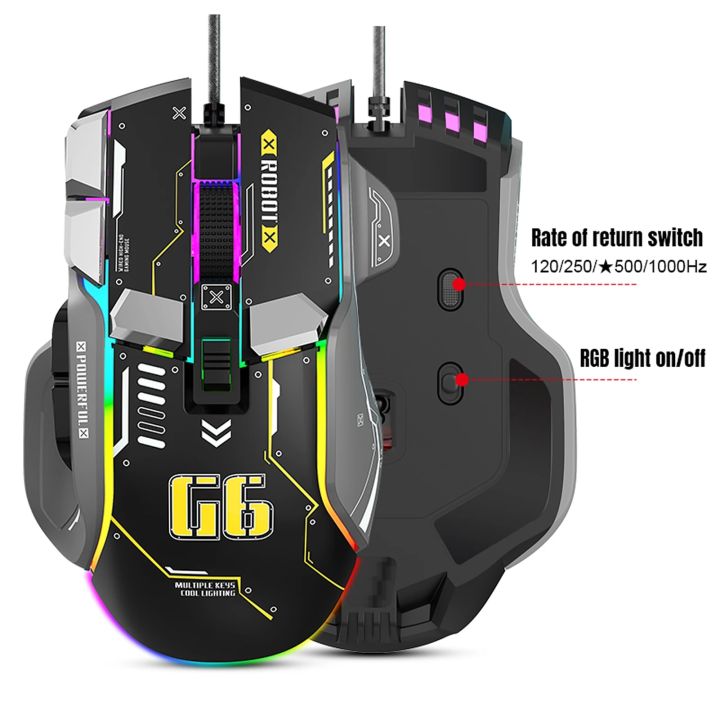 G6%20Gaming%20Mouse%2012-Key%20Mechanical%20Mouse%2012800DPI%20Ergonomic%20Wired%20Mosue%2010-key%20Macro%20Programmable%2013%20RGB%20Lighting%20Modes%20Mice%20-%20Image%206
