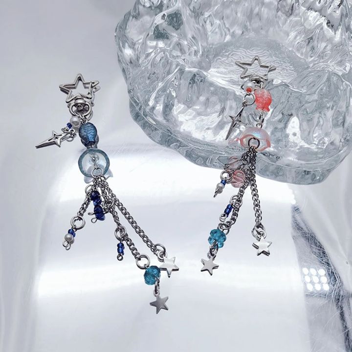 Blue%20Pink%20Jellyfish%20Keychain%20Jellyfish%20Phone%20Charm%20Star%20Phone%20Strap%20Y2K%20Beaded%20Long%20Tassel%20Keychain%20-%20Image%203