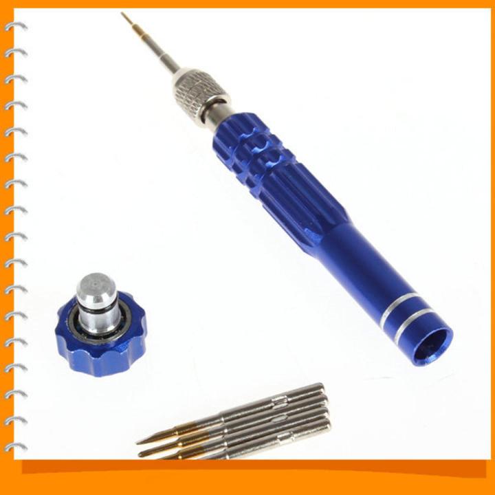 5 in 1 Multi Function Compact Screw Driver for Mobile Repair