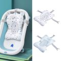 SOME Baby Infant Bath Tub Pad Cushion Safety Seat Support Non-slip Bathtub Mat Newborn Shower Soft Chair.