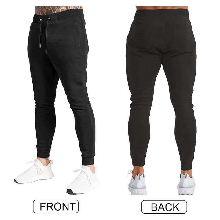 Nazara Slim-Fit Sweatpants / Joggers for Man - Deep Black