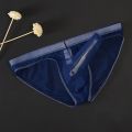 Underwear Men Elephant Nose Briefs Ultra-thin Mesh Bikini Panties Solid Seamless Elastic Lingerie Brief Tangas Underpants.
