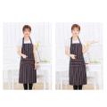 Korean Version of the Simple Kitchen Apron Oil-proof Padded Waist Cooking Clothes.