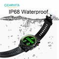 Gearvita L15 Smart Watch Men IP68 Waterproof SmartWatch smart remote control ECG PPG Blood Pressure Heart Rate sport fitness L16. 