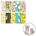 Cute Easter Rabbit Patchwork Fabric DIY Textile Digital Printing Craft Easter Bunny Egg Fabric for Party Easter Decoration. 