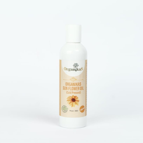 Organikas sunflower oil (Cold Pressed) 120ml