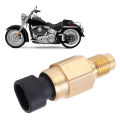 32446-99, Brass Motorcycle Engine Temperature Sensor Engine Coolant Temperature Sensor Heavy Duty for Motorbike. 