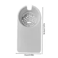 Anti-Spill Cup Holder Clamp Table Side Water Cup Holder for Workplace Home Desk Computer Desk Side Cup Holder White. 