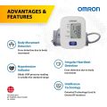 Omron HEM 7120 Fully Automatic Digital Blood Pressure Monitor With Intellisense Technology For Most Accurate Measurement.