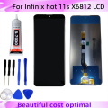 6.78inch Original For Infinix Hot 11s LCD Display Touch Screen Assembly Digitizer For Infinix X6812 LCD Replacement Parts. 
