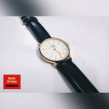 Stylist Leather Strap Analog Watch For Men (1 Pcs Extra Battery Free) - Watch. 