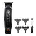 Kemei KM-1578 Men's Haircut Machine USB Charging Hair Cutting Machine Professional Hair Clipper LCD Display Hair Trimmer Machine.