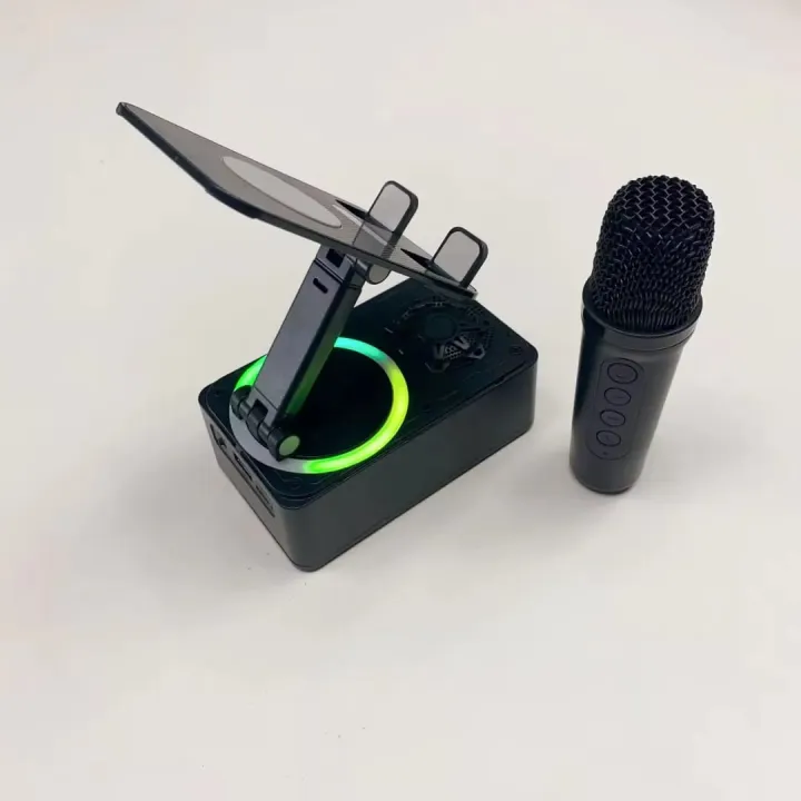 K-18%203%20in%201%20V%205.3%20Rotary%20Bracket%20Wireless%20Microphone%20Wireless%20Speaker%20Loud%20Audio%20HIFI%20BASS%20K18%20BT%20Speaker%20-%20Image%204