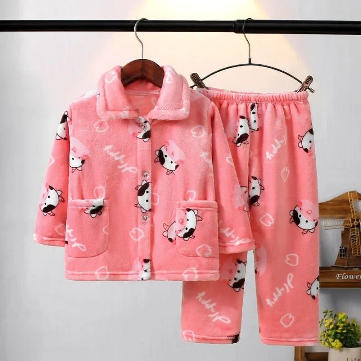 New%20Kids%20Boys%20Girls%20Autumn%20Winter%20Keep%20Warm%20Flannel%20Pajama%20Sets%20Cartoon%20Long%20Sleeve%20Lapel%20Tops%20with%20Pants%20Sleeping%20Clothing%20Sets%20-%20Image%204