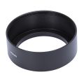 Harmony 49mm Mount Standard Metal Lens Hood for Canon Nikon Pentax Sony Olympus. 