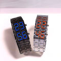 Hot Sale LED Watch Lava Bracelet Watch Versatile Couple Electronic Chain Bracelet Watch Electronic Watch Wholesale. 