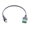 USB 2.0 Female B Micro usb mini usb Type-C Male to 5 Pin Female Bolt Screw Connector with Shield Terminal Plug Adapter Cable 1ft. 