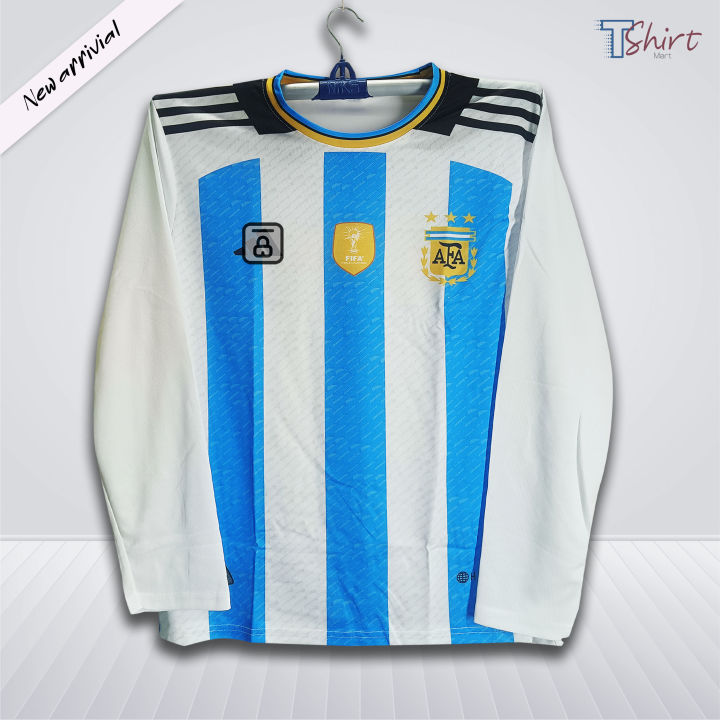 Argentina Full Sleeve Football Jersey 2026 For Men - Argentina T Shirt For Men - Argentina Jersey