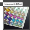 Full Sticker Packaging Certificate: Made in the USA Repair Seal Label Gloss Holographic Sticker Anti-counterfeiting Hologram Exciting 20mm. 