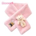 Ameesi Collar Scarf Cartoon Bear Doll Autumn Winter Women Neck Warmer Collar Scarf. 