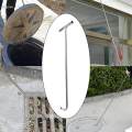 Manhole Hook Tool Steel Trampoline Drain Cover Open Manhole Cover T Shape Hook 38cm Blunt.