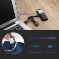 8GB Digital Voice Recorder With Mp3 Option. 
