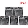 1-10PCS DFPlayer Mini MP3 Player Module V3.0 16P Support TF Card U-Disk Mini MP3 DF Player Audio Voice Module Board for Arduino.