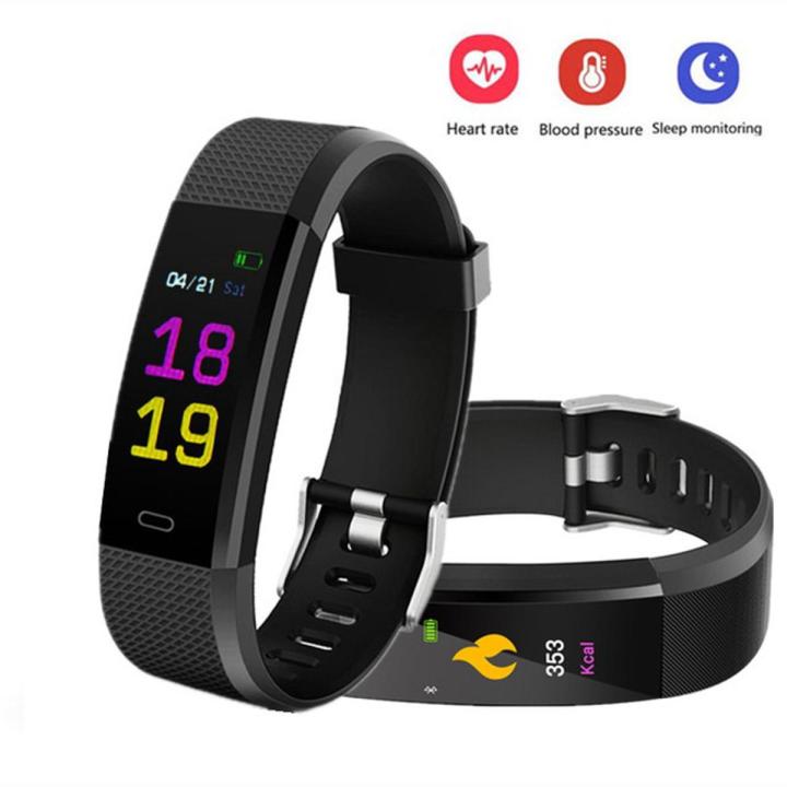 New D 115+ Waterproof Smart Sports watch Bracelets & Fitness Tracker